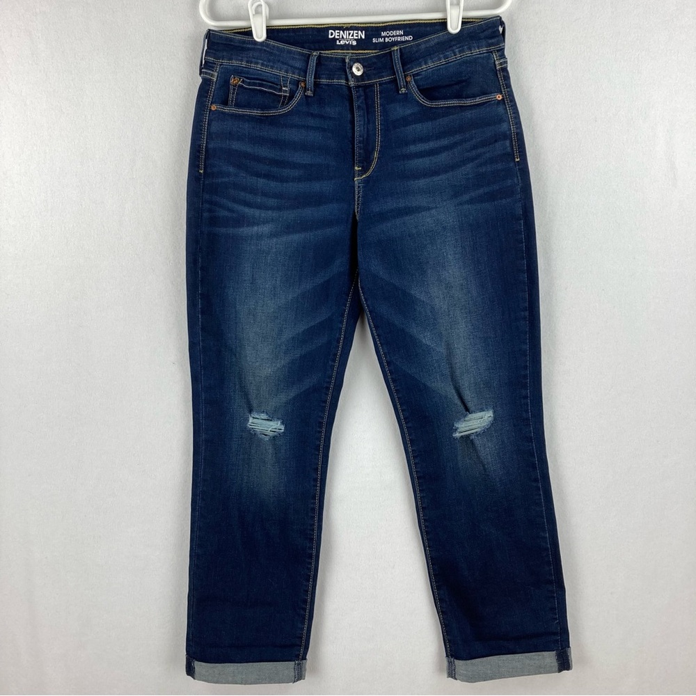 Denizen From Levi’s Women’s Blue Denim Jeans Size 10 W30 Modern Slim Boyfriend